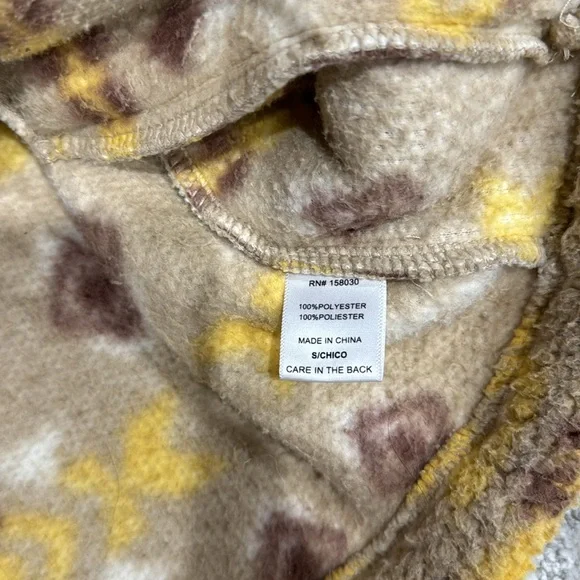 Love Tree Aztec Sherpa Jacket -size S - Picture 7 of 7